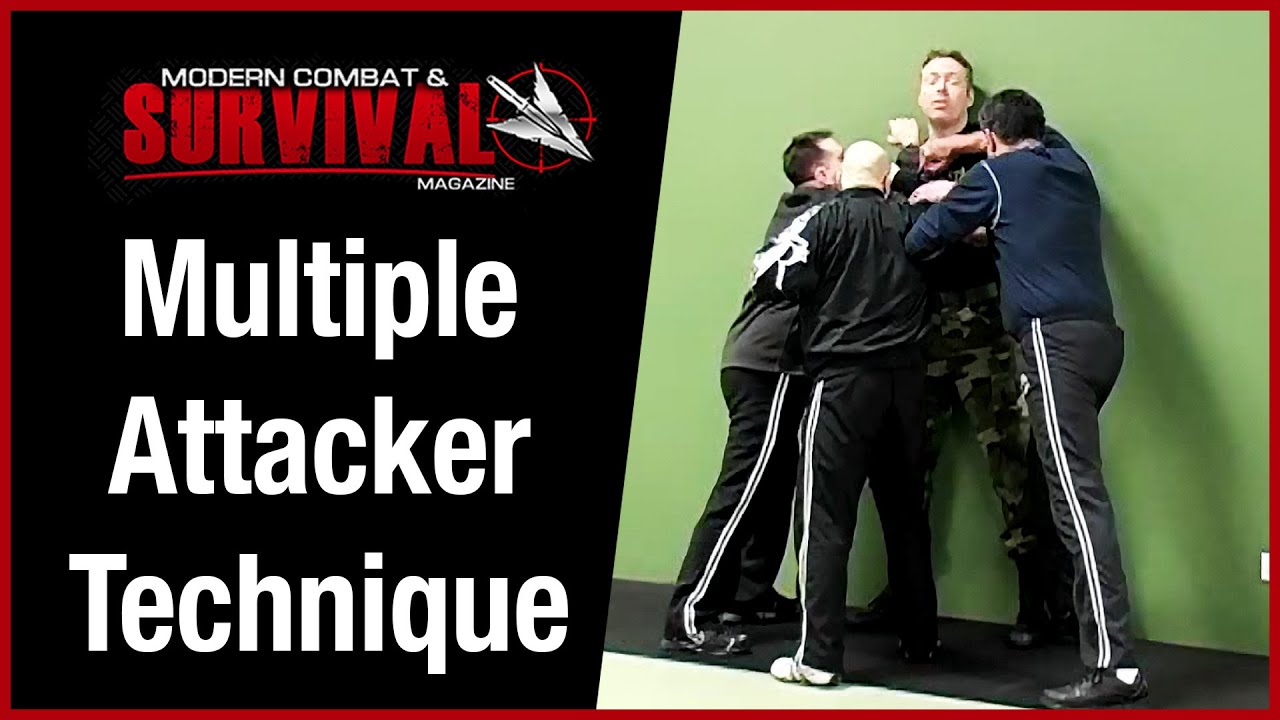 Self Defense Technique Against Multiple Attackers - Cornered