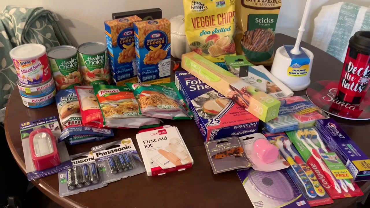 Dollar Tree Shop With Me And Haul Prepper Pantry Food ...