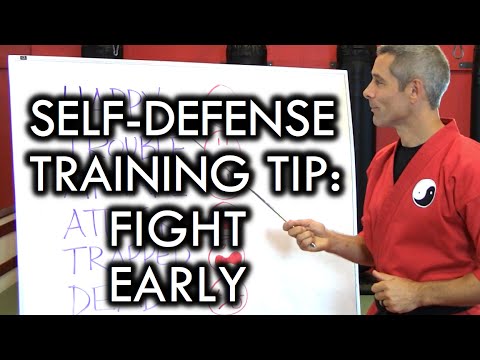 Self-defense Training Tip: Fight Early - Theworldofsurvival.com