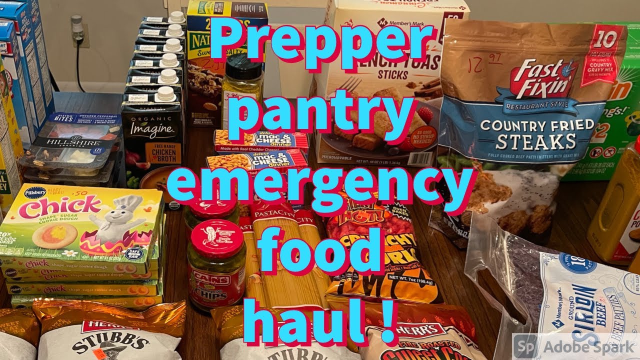 210429 Prepper Pantry Emergency Food Haul!! - TheWorldOfSurvival.Com