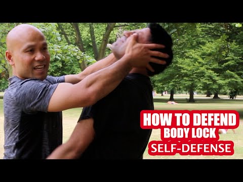 How To Defend Front Body Lock | Self Defence - TheWorldOfSurvival.Com